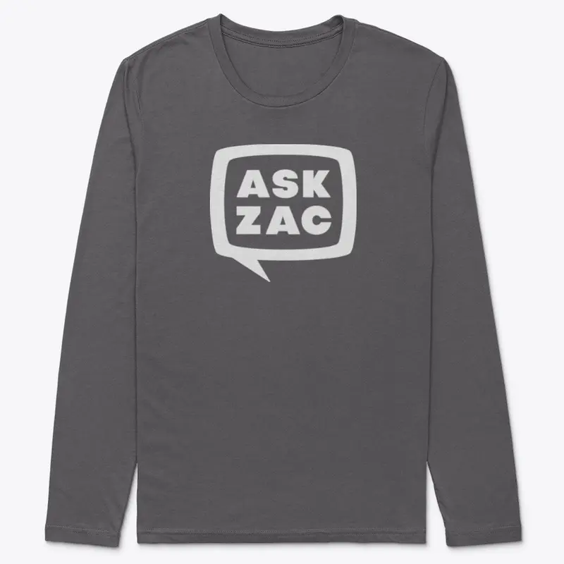 Ask Zac Long Sleeve Tee